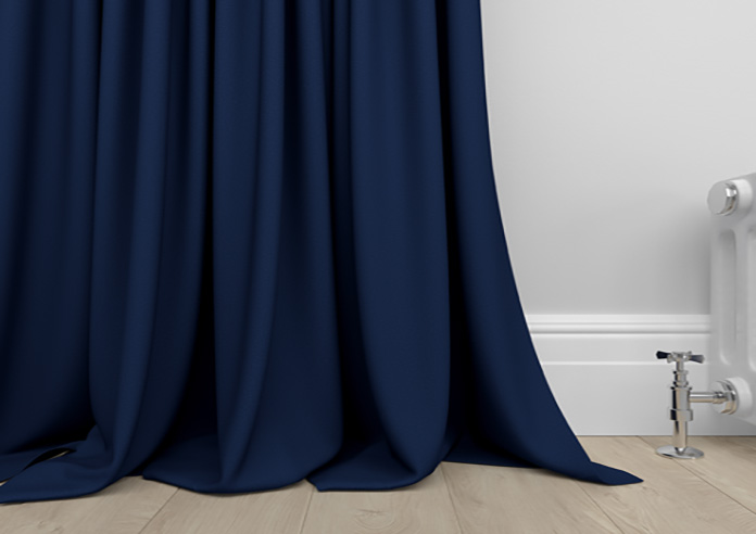 Sunningdale, Indigo - Made to Measure Curtains - Image 6